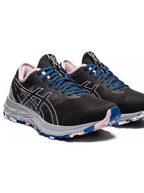 ASICS Gel Excite trail sneakers shoes women 10 black barely rose NEW